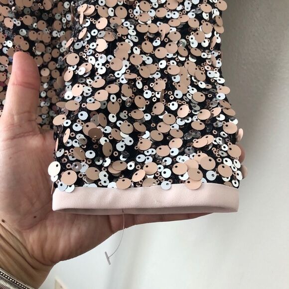 Diane Von Furstenberg Kavita Sequin Top NWOT - Picture 3 of 9